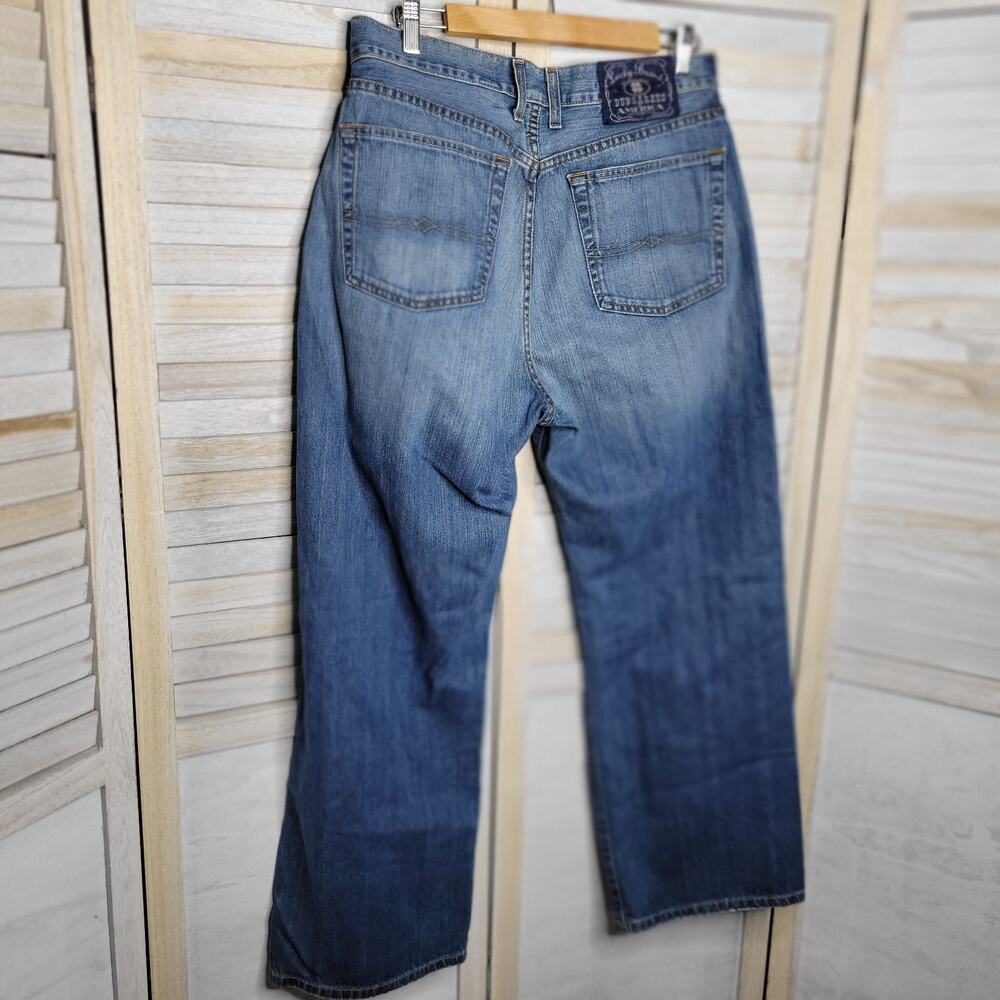 Vintage Lucky Brand Jeans Men's 36 Short ACTUAL 31X29 31 Mens VTG Bootcut Zip